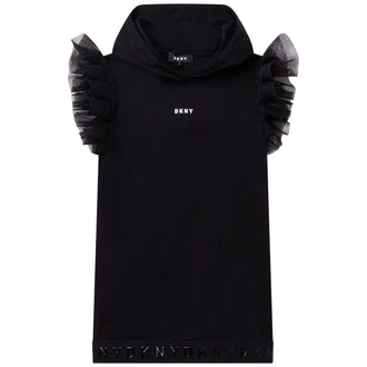 DKNY: T-shirt kids - Black  DKNY t-shirt D35T17 online at
