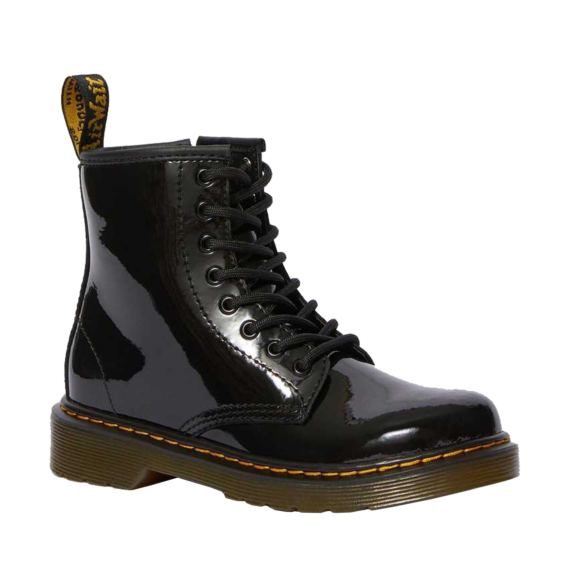 Dr. Martens Patent Lamper Boots – Kid Biz