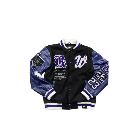 OTD Varsity Letterman Jacket (Blue) – Road Runners World Global