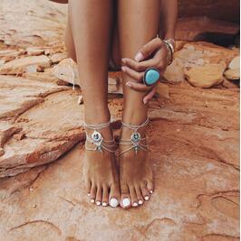 Boho Style Ankle Bracelets