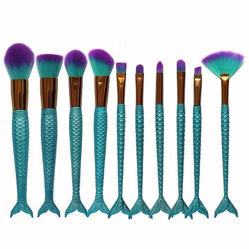 Mermaid Makeup Brushes