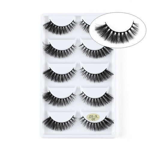 Handmade natural  Mink Hair Eyelashes