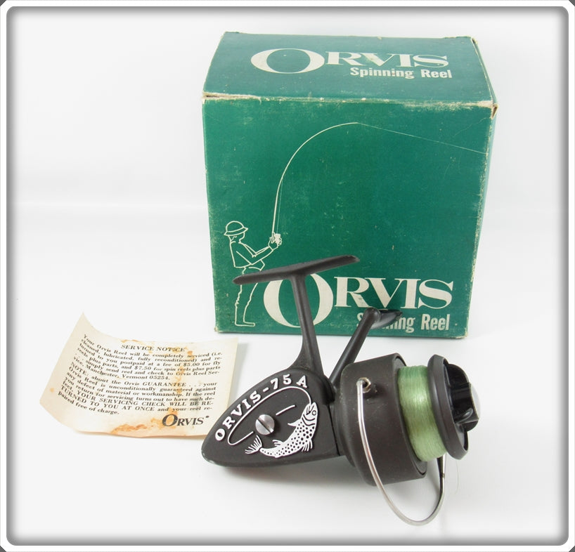 Orvis 75 A Spinning Reel In Box
