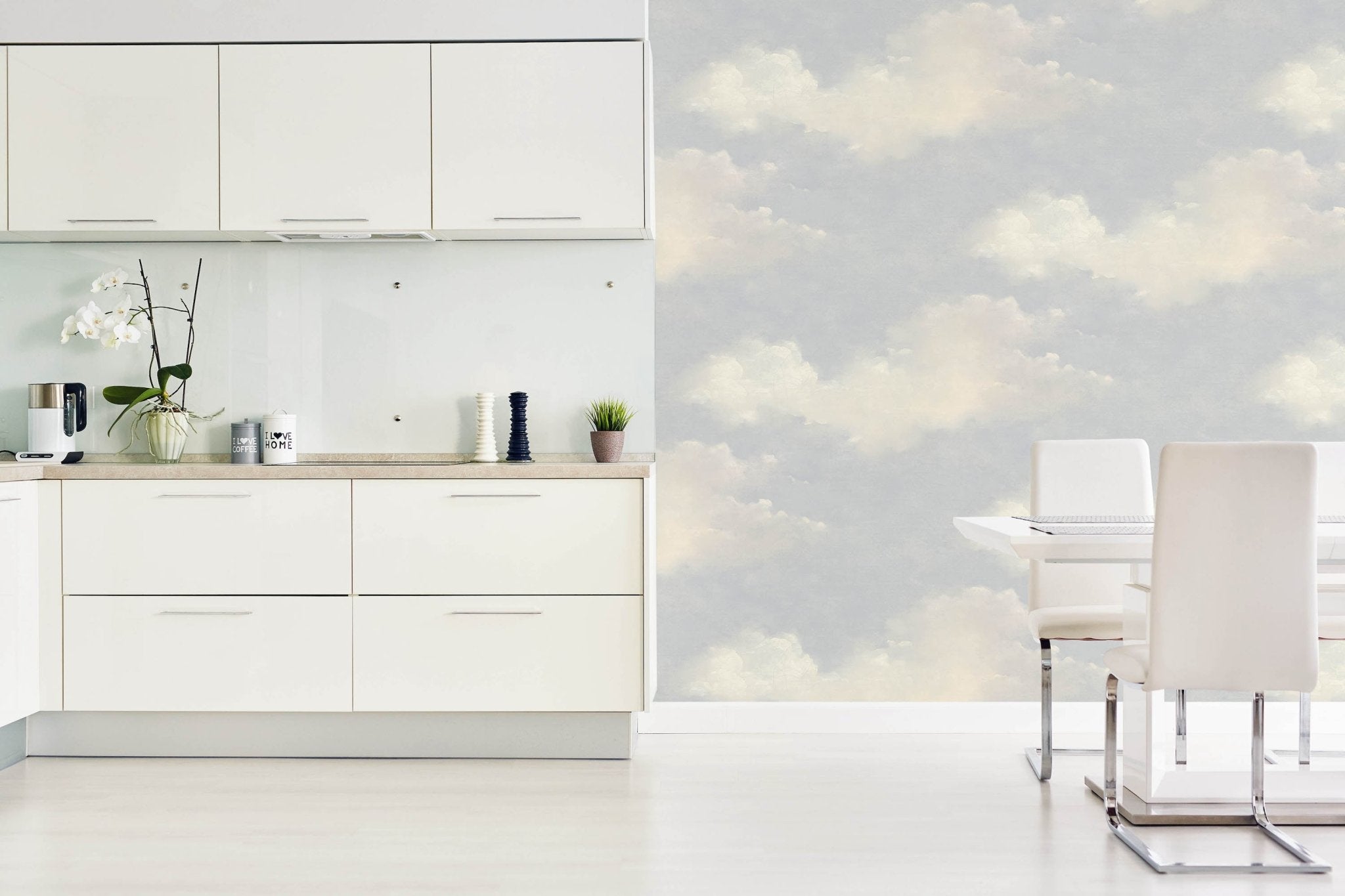 York Wallcoverings 34 sq ft Clouds On Canvas Premium Peel and Stick  Wallpaper PSW1079RL  The Home Depot