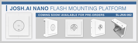 Gypsum flash mount for Josh Nano