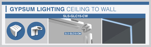 Wall/Ceiling Gypsum Lighting Cove's Ceiling to Wall Accessory