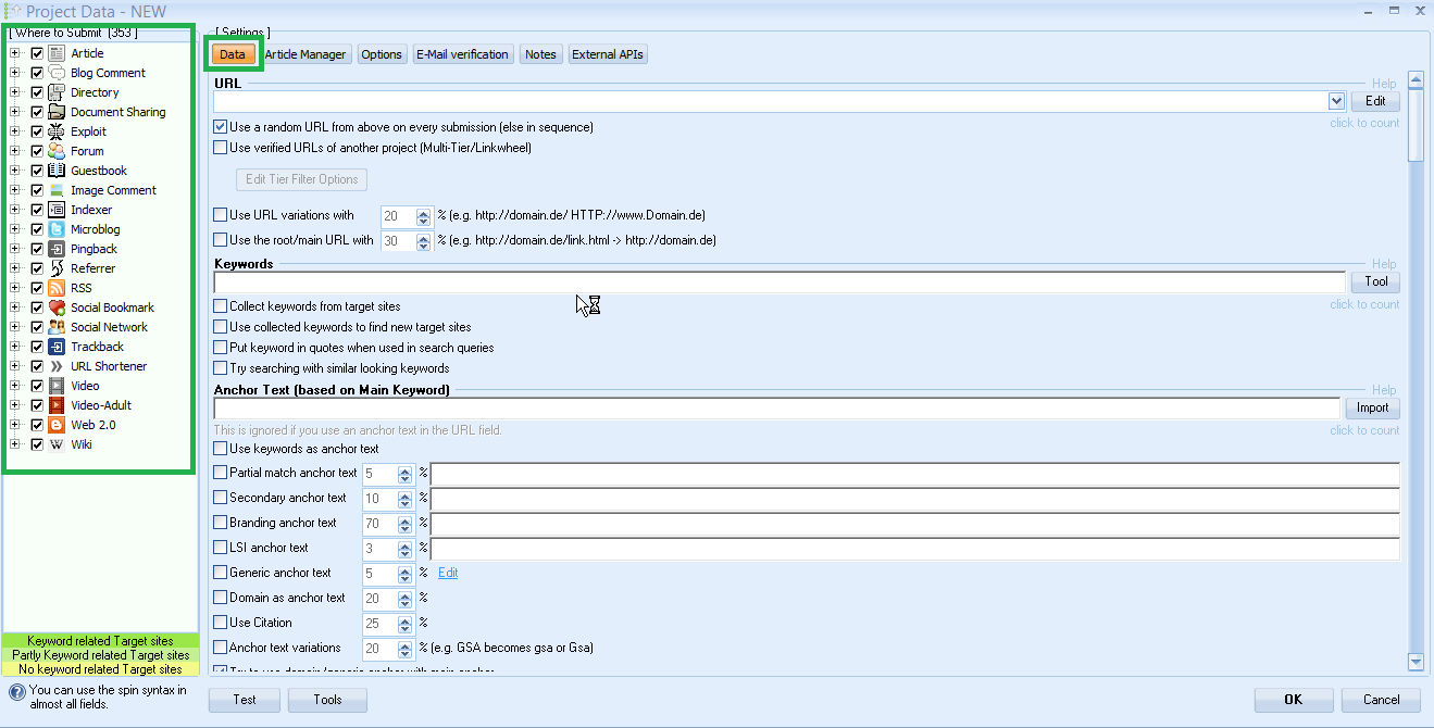 GSA Search Engine Ranker Tutorial - Manuels and Guidance