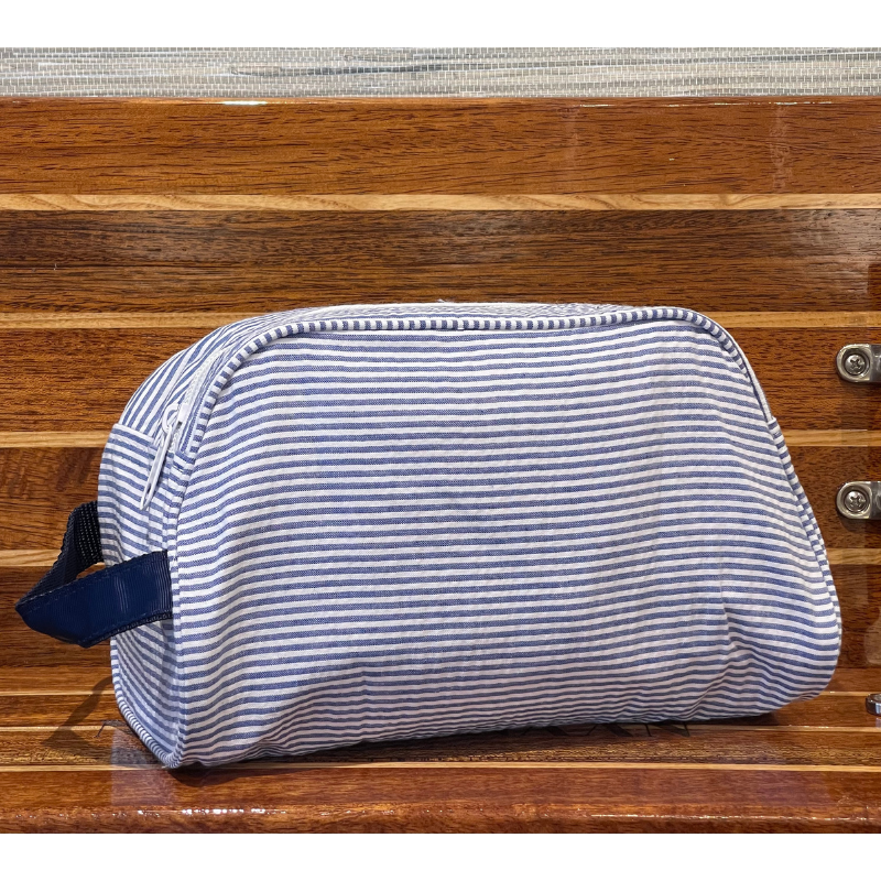 Seersucker Dopp Kit