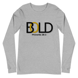 Bold 'Series' Long Sleeve T-Shirt (Gray)