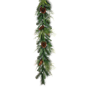 6FT MIXED PINE GARLAND - Cocobellas Gifts