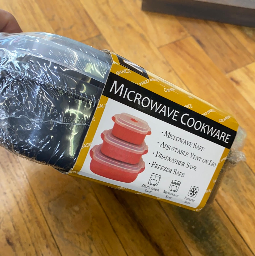 MICROWAVE COOKWARE/BLACK