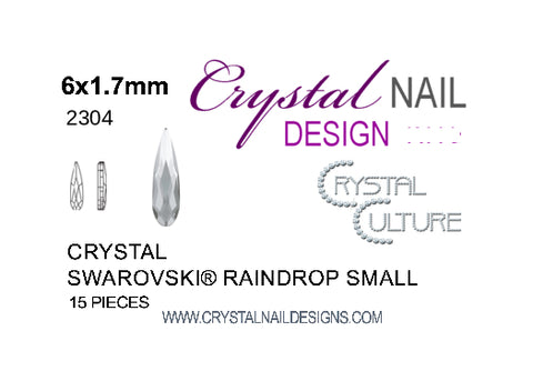 SWAROVSKI CRYSTAL RAINDROP 