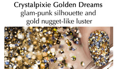 Swarovski® Crystalpixie Edge Golden Dreams