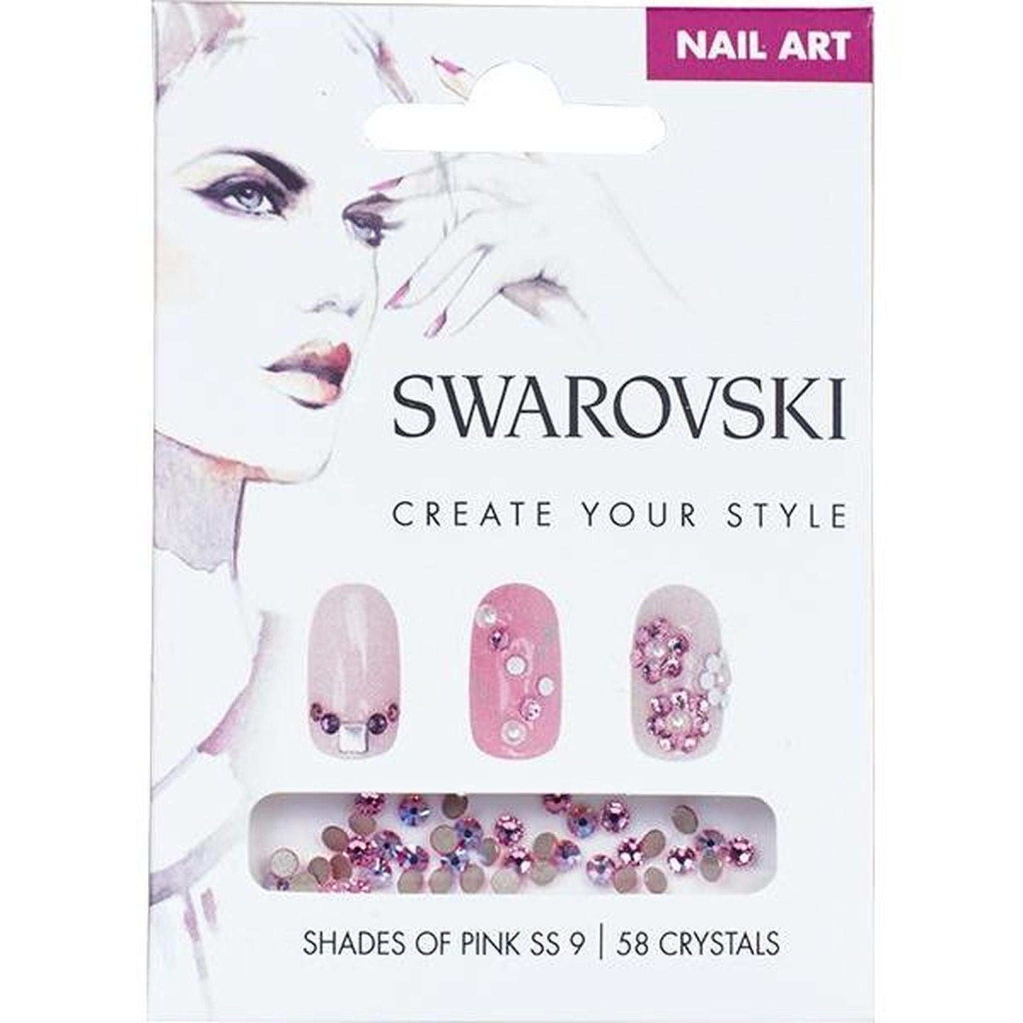 LIGHT SIAM (227) red 144 pcs Swarovski 2058/2088 Crystal Flatbacks red  rhinestones nail art mixed with Sizes ss5, ss7, ss9, ss12, ss16, ss20, ss30