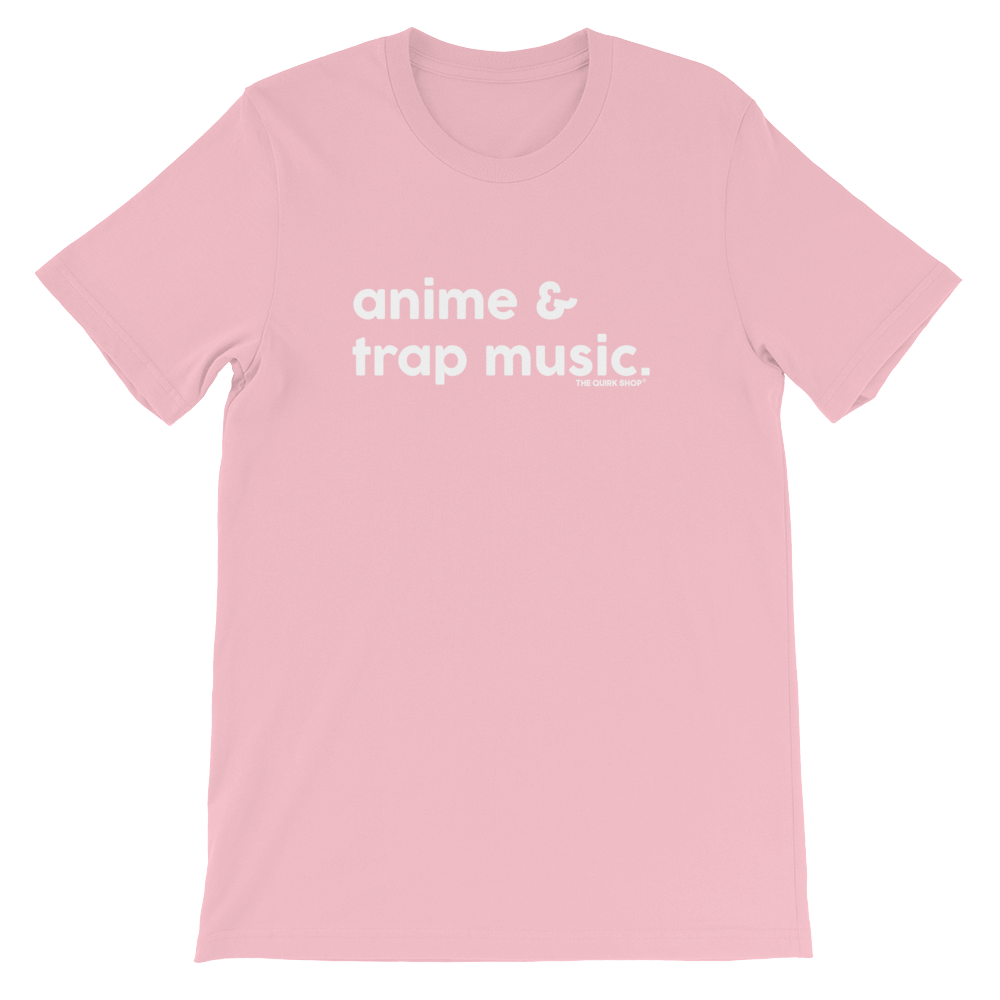 Anime And Trap Music T Shirt The Quirk Shop - trap shirt roblox