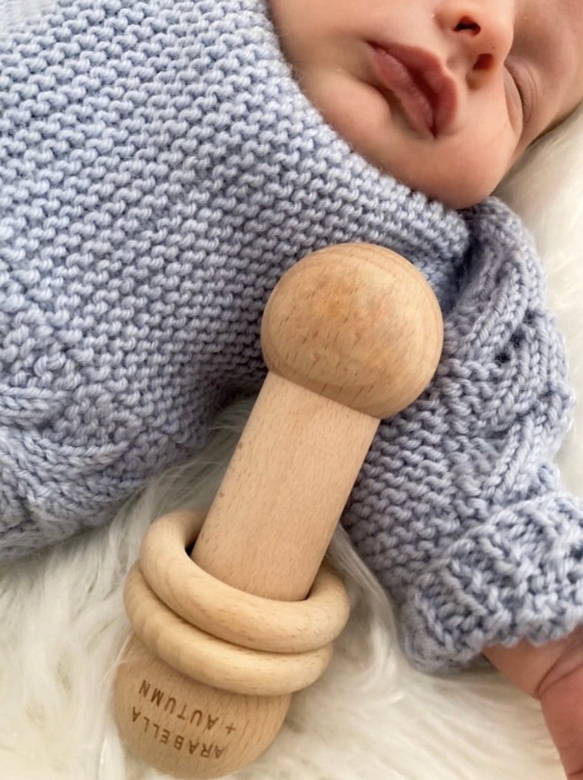 Classic Baby Rattle – Jam Naturals LLC