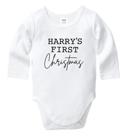 personalised christmas onesie