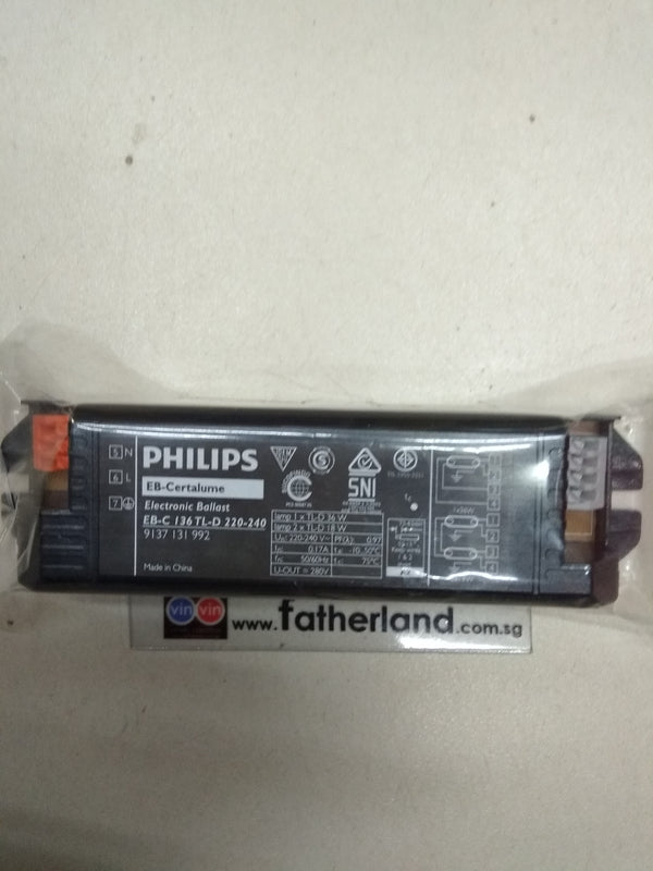 philips 36 watt electronic ballast