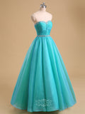 Tulle Sweetheart Beading Ball Gown Prom Dresses / Quinceneara Dresses
