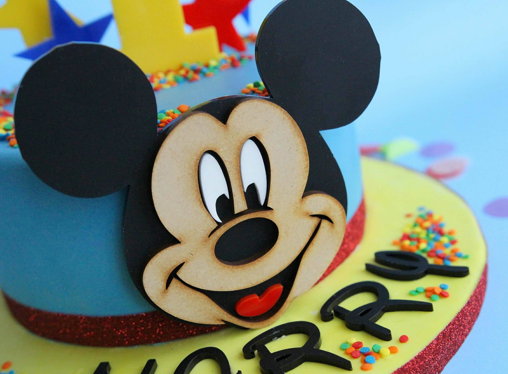 Mickey Minnie Mouse Cake Kit Actoppers