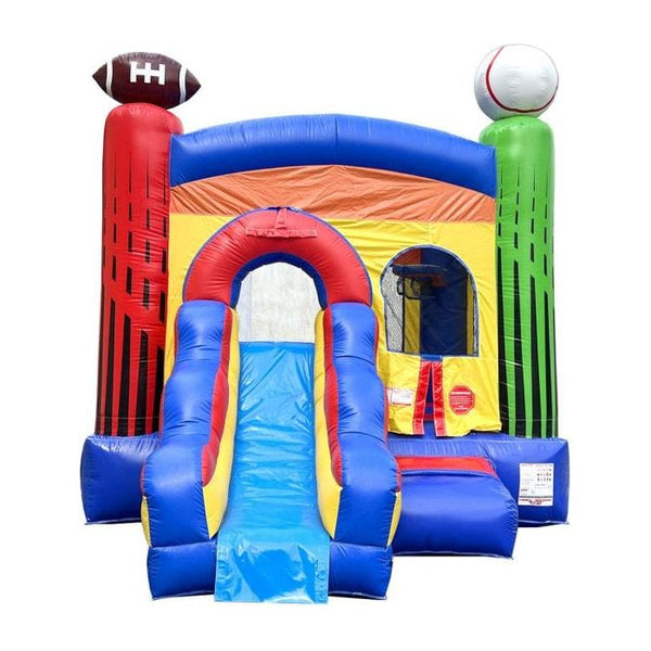 12ft x  x  Crossover Deluxe Sports Combo with Blower and Pool  by POGO | My Bounce House For Sale