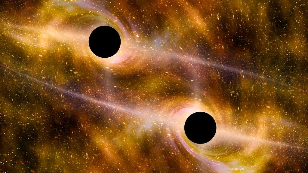 The Sound of Two Black Holes Colliding Australian Research & Space