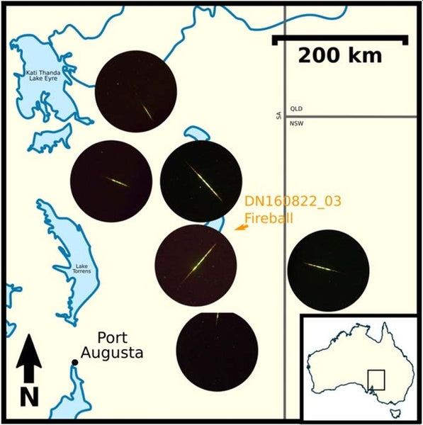 South Australia's Desert Fireball Network discovereda minimoon in 2016