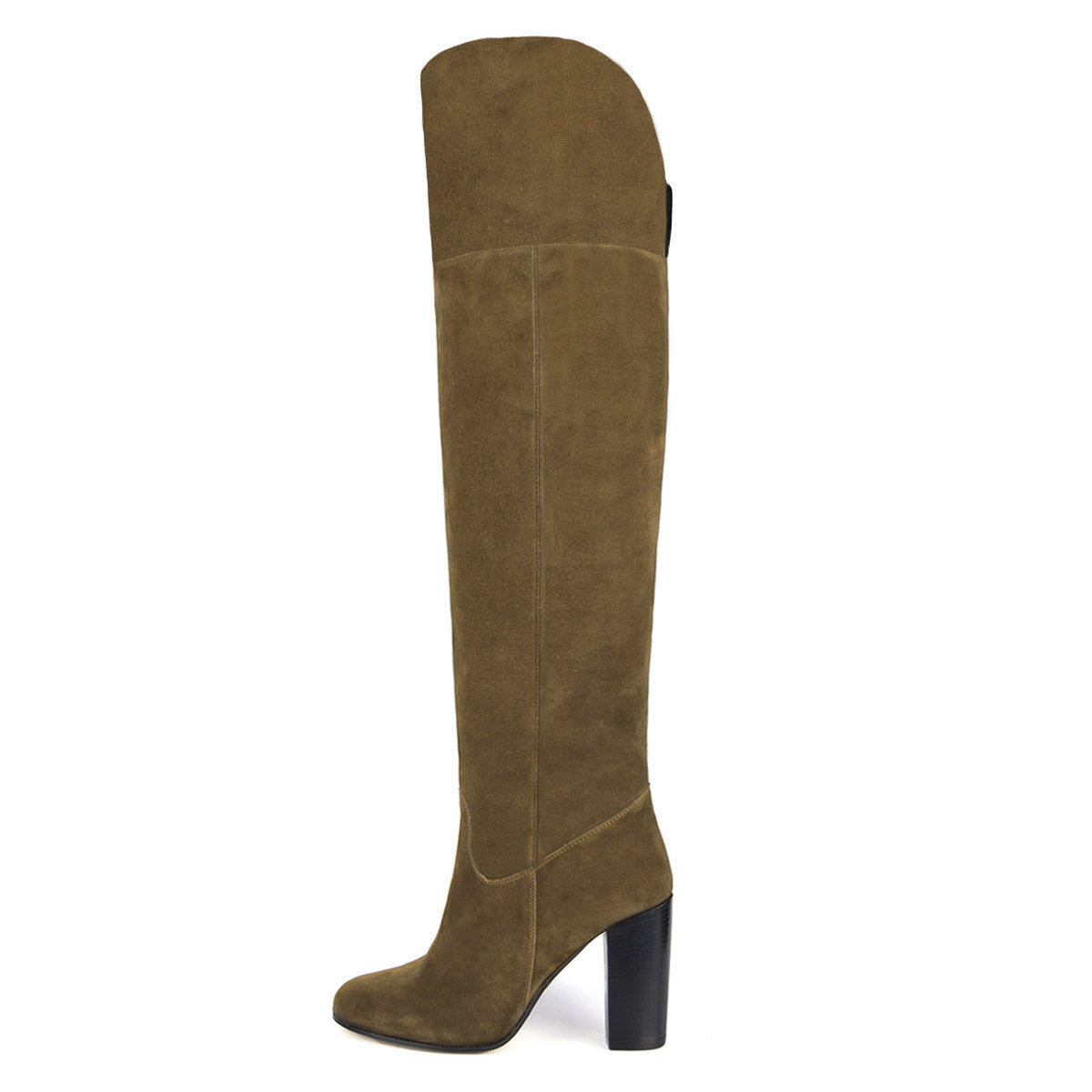 fitted calf boots