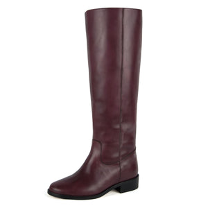 burgundy wide calf riding boots