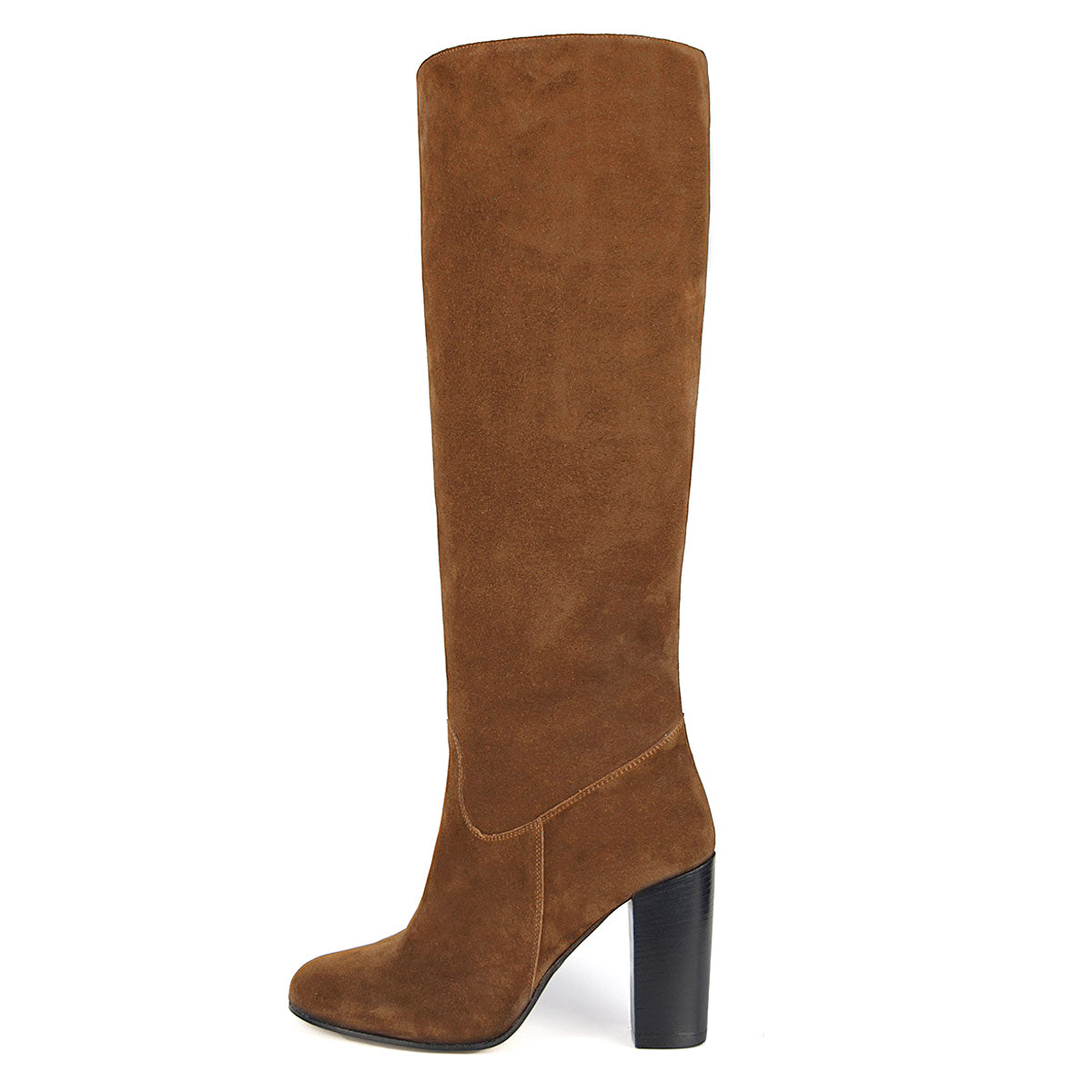 cognac wide calf boots