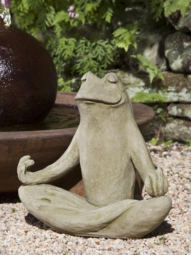 zen garden statues