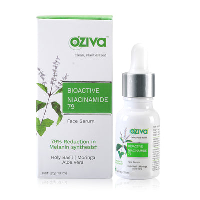 OZiva Best Niacinamide Face Serum for Blemish Melanin Reduction