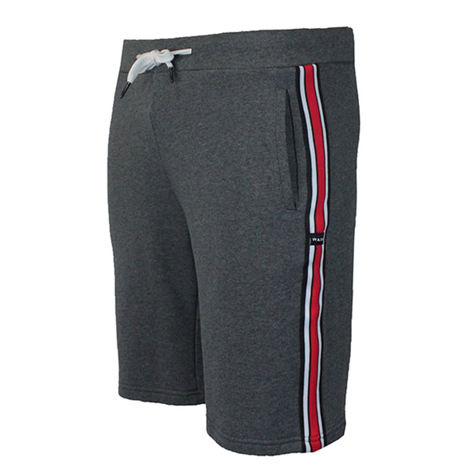 dark grey jersey shorts