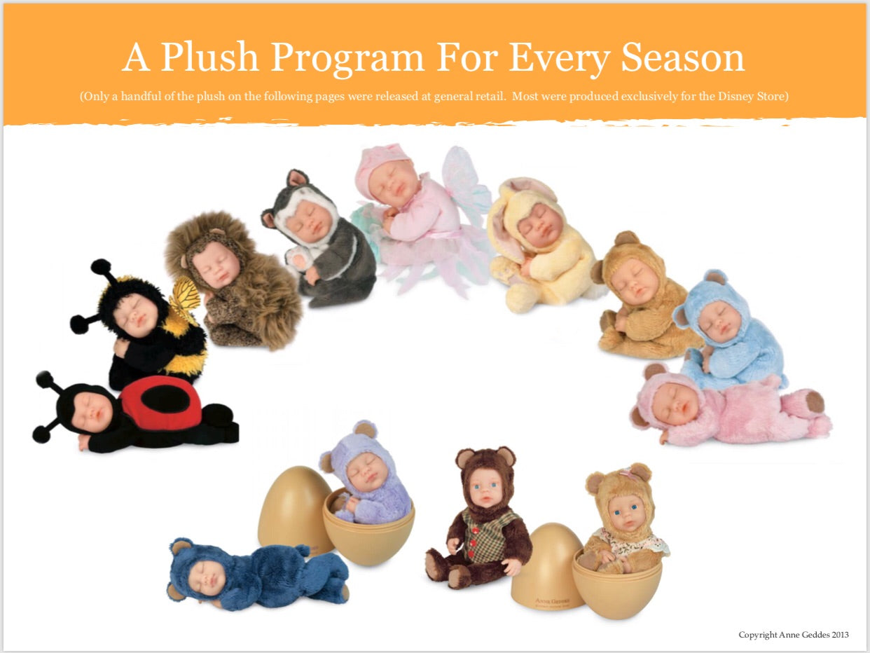 anne geddes stuffed animals