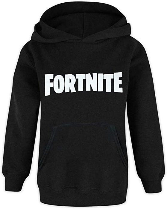 Fortnite Boys Black Hoodie — Vanilla Underground