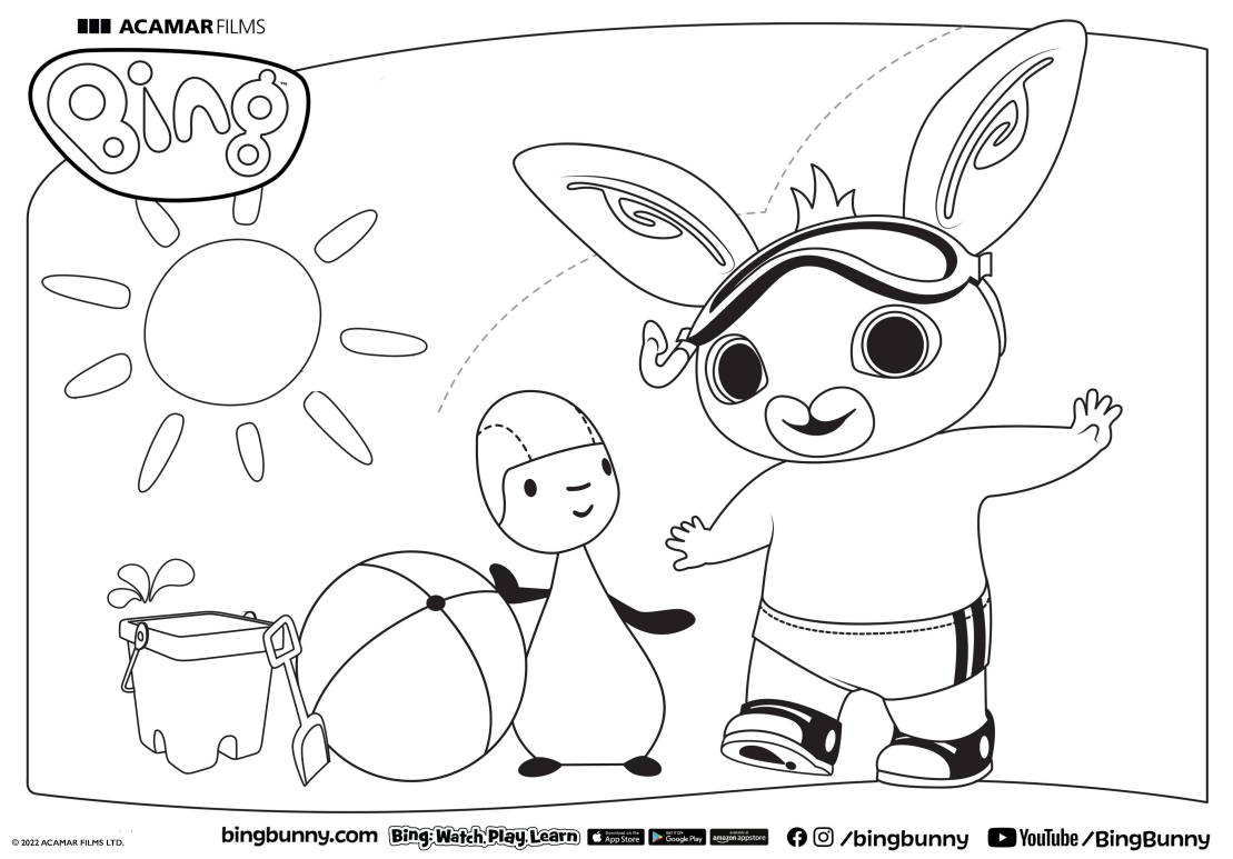 Bing Bunny Activity Sheets for Kids! — Vanilla Underground