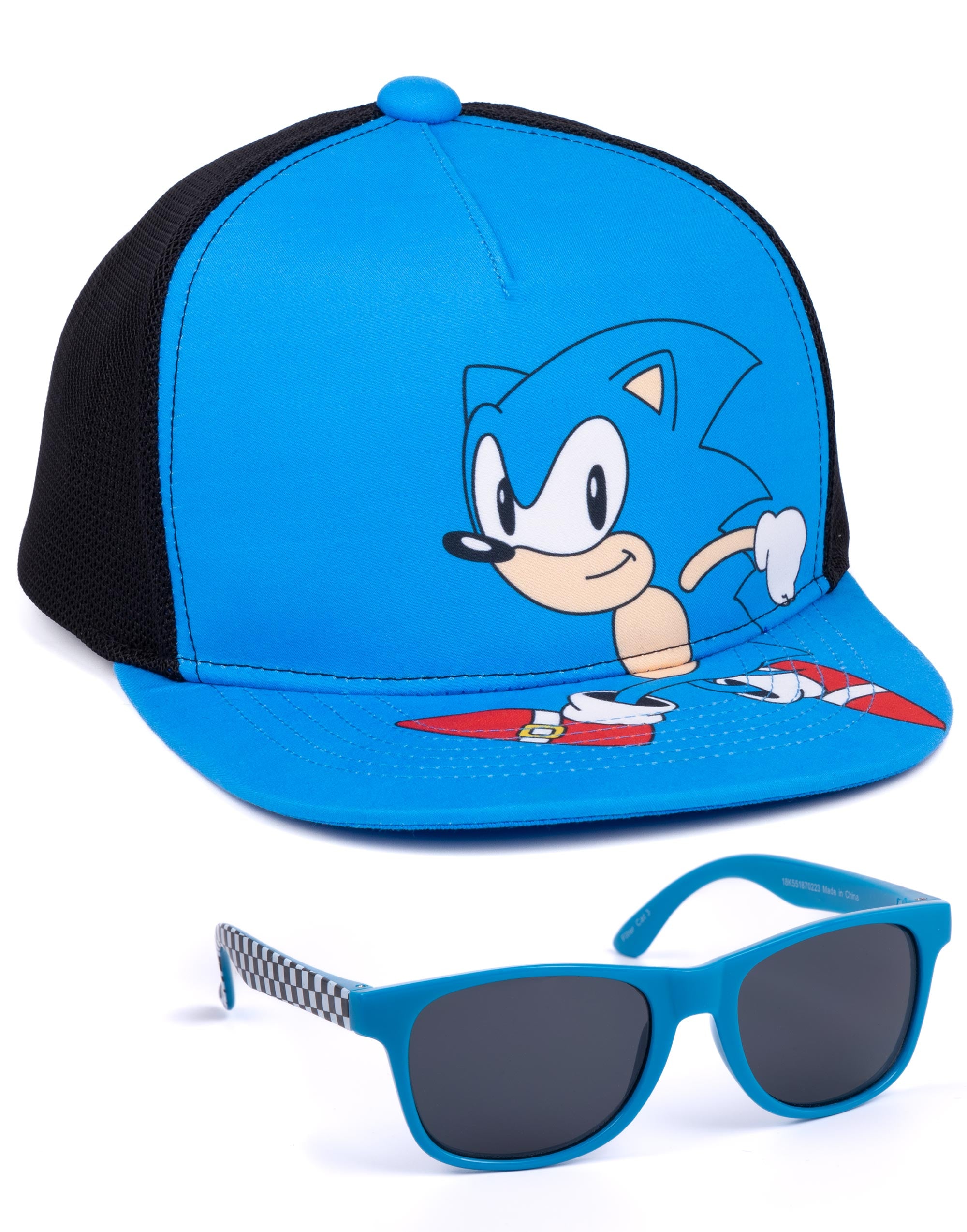 Sonic Cap and Sunglasses