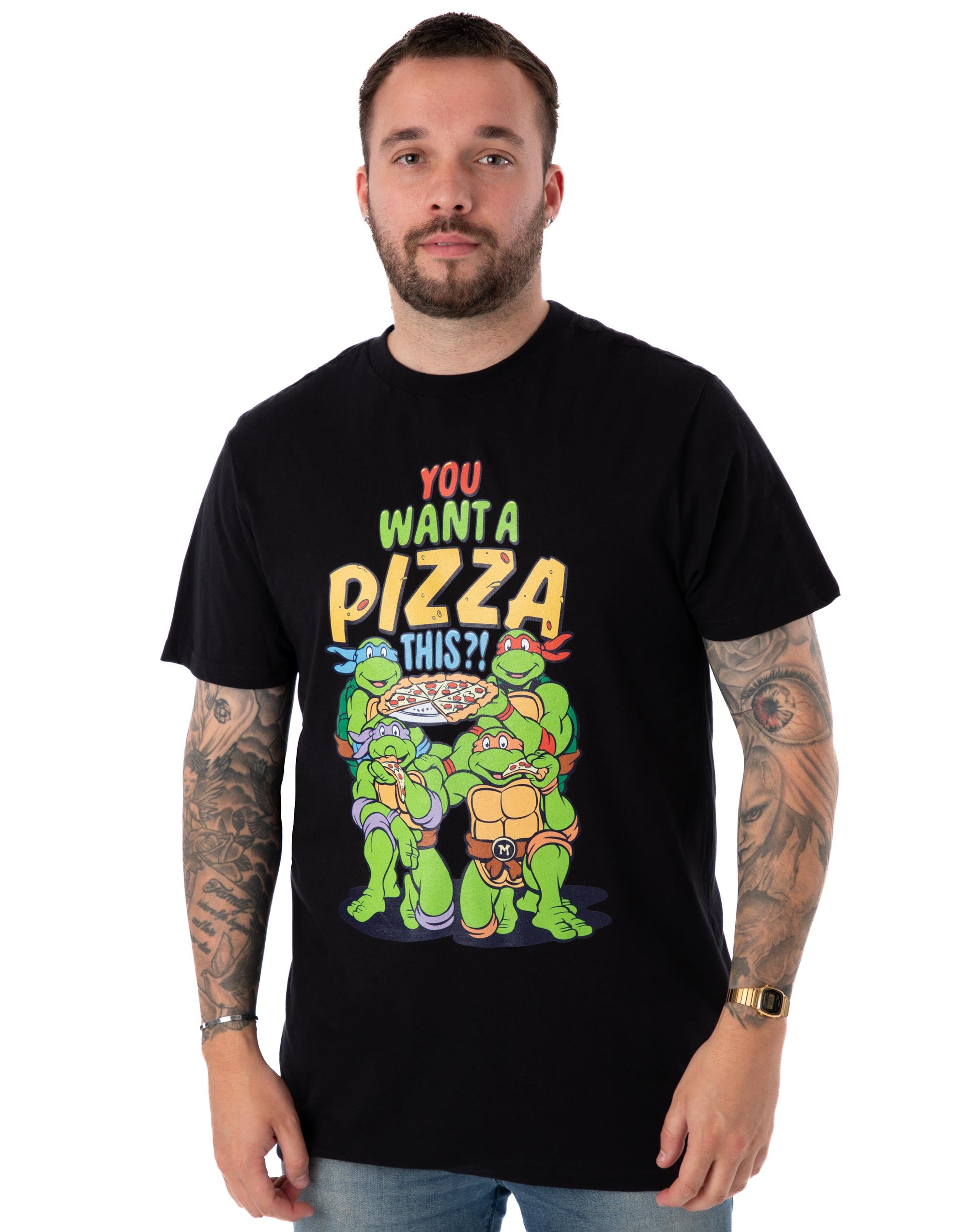 TMNT You Want A Pizza This Men's T-Shirt