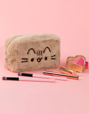 Pusheen Womens Fluffy Makeup Bag