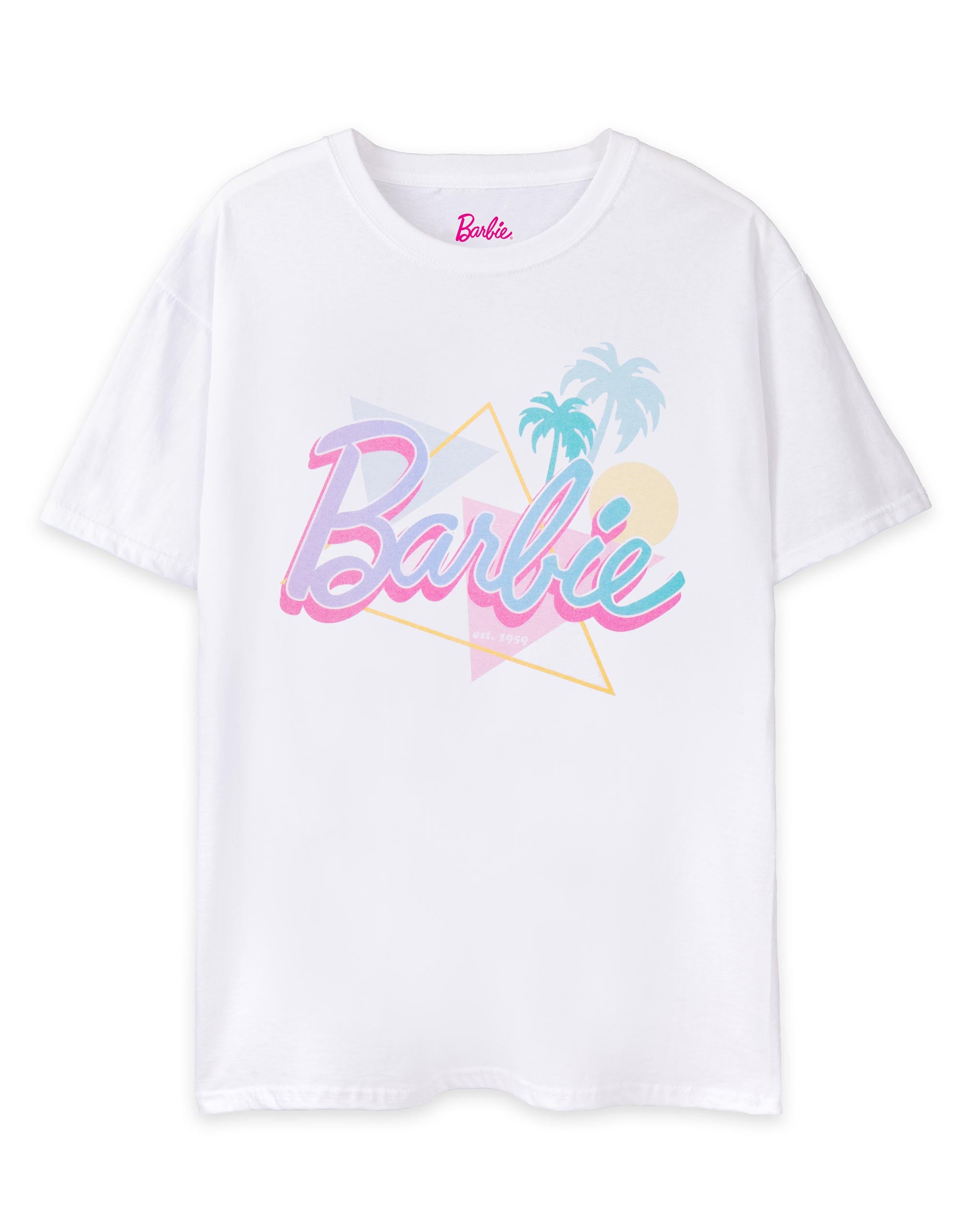Barbie Pastel Palm Trees Women's T-Shirt