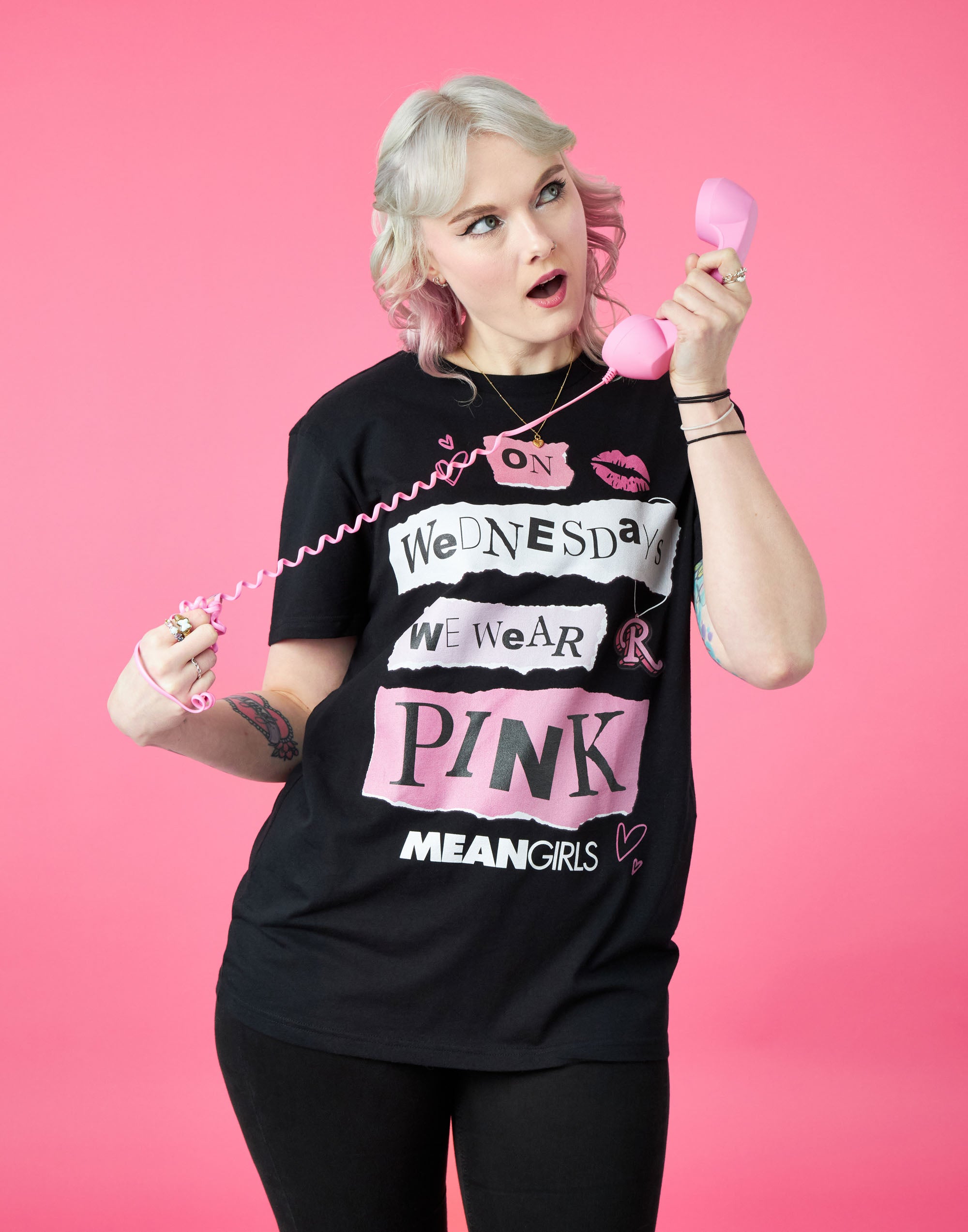 Mean Girls Pink Wednesdays T-Shirt