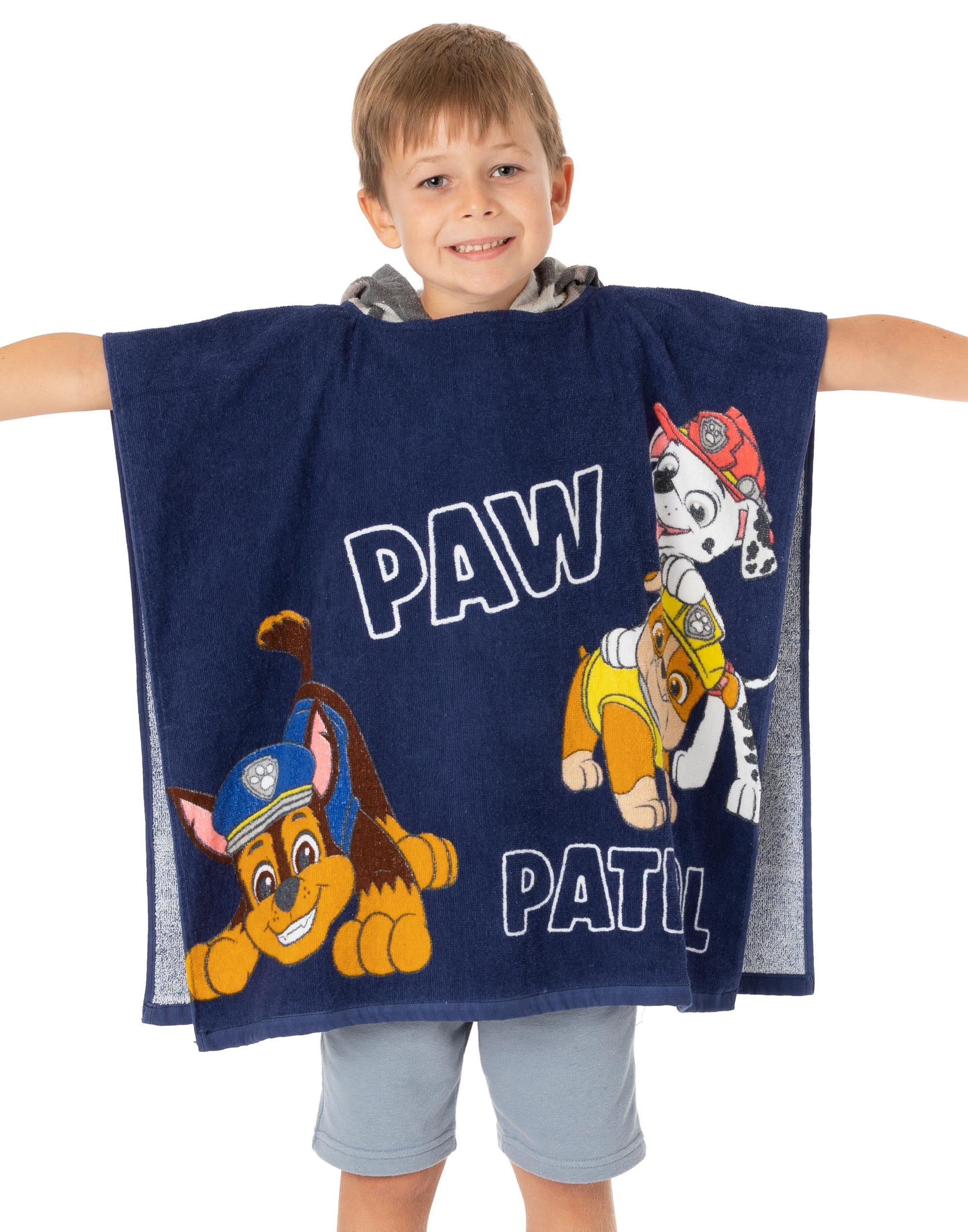 Paw Patrol Chase Towel Poncho