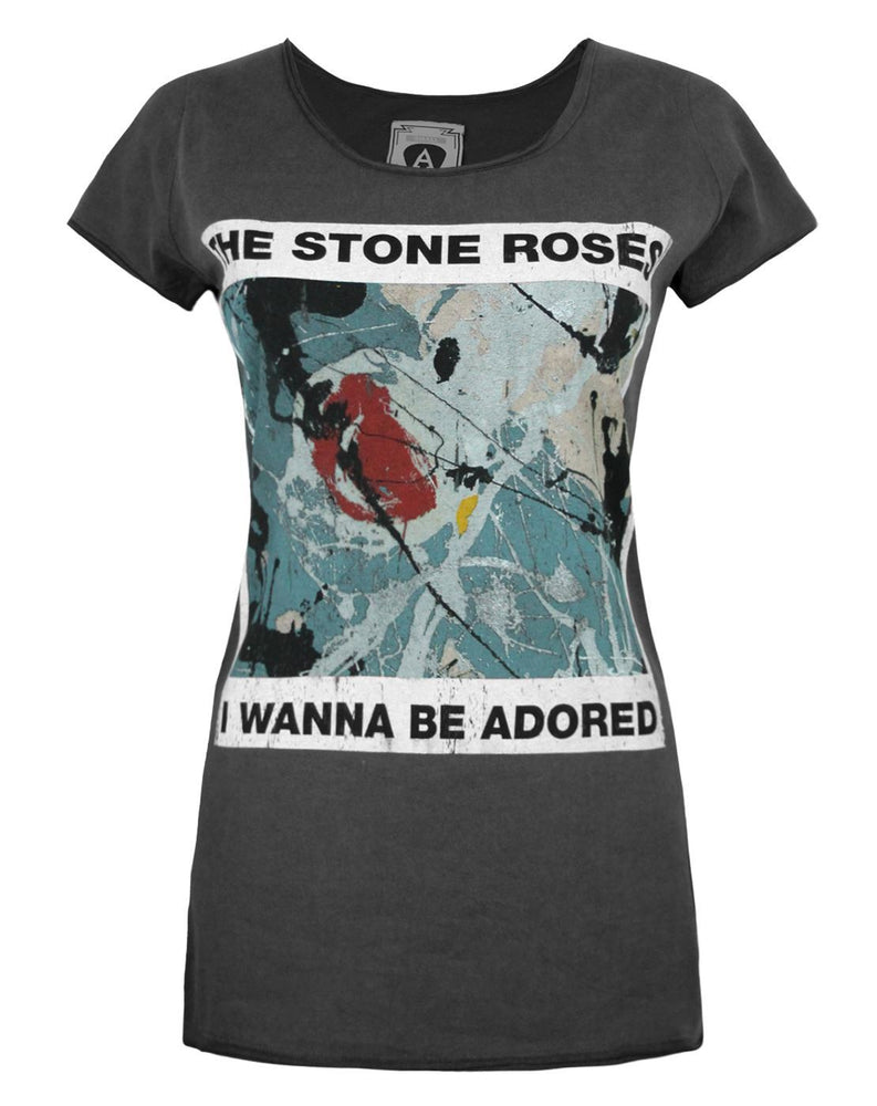 Amplified Stone Roses I Wanna Be Adored Women S T Shirt Vanilla Underground