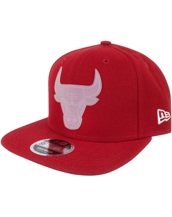 New Era 9fifty Nba Chicago Bulls Transparent Logo Snapback Cap Vanilla Underground