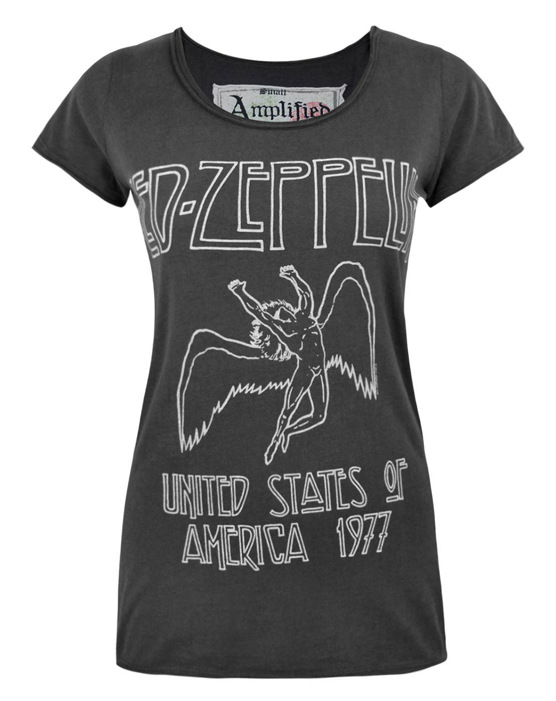 Amplified Led Zeppelin USA '77 Women's T-Shirt — Vanilla Underground