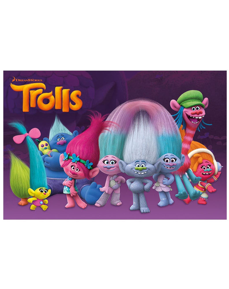 Trolls Characters Maxi Poster — Vanilla Underground