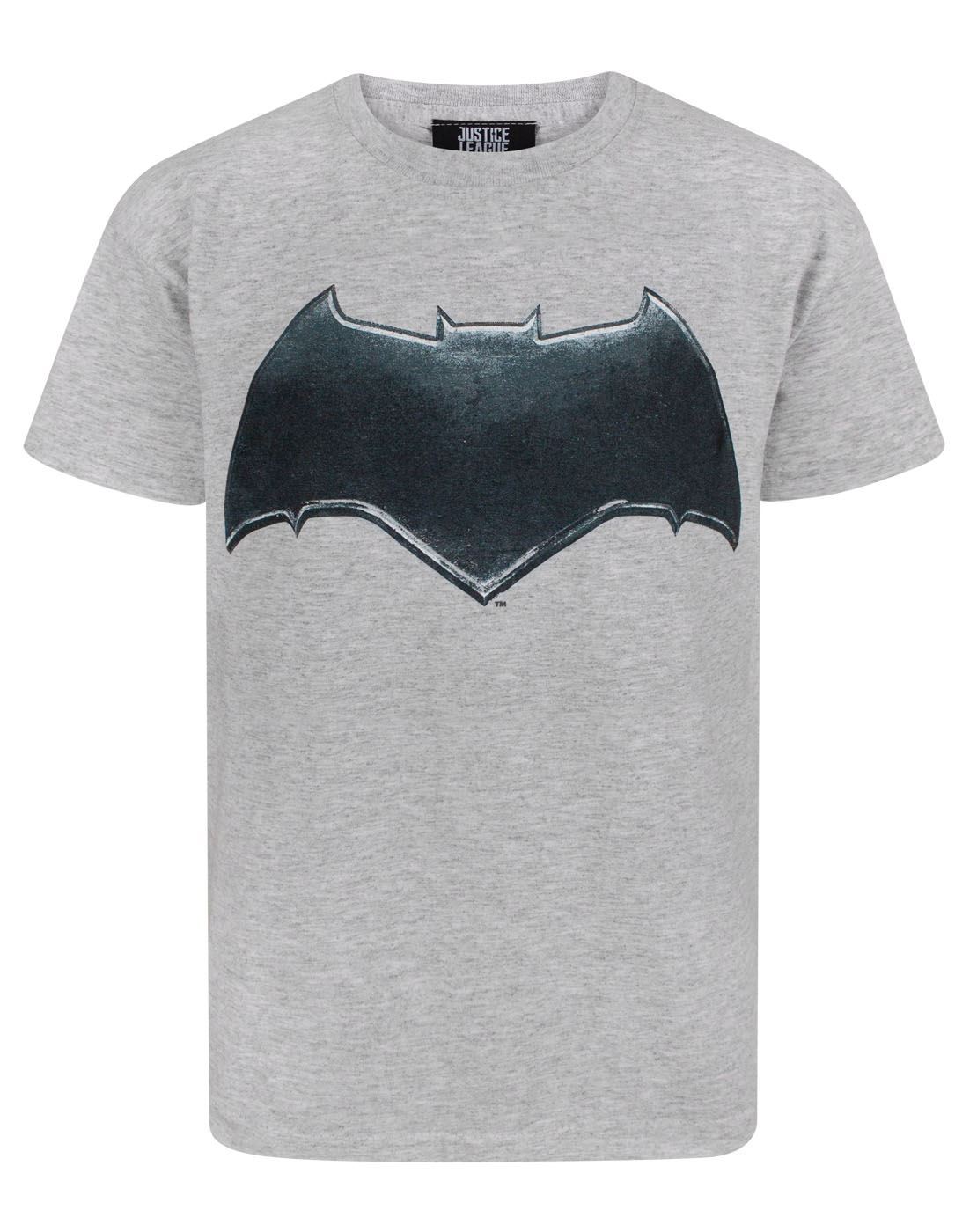 Justice League Batman Logo Boy's T-Shirt — Vanilla Underground