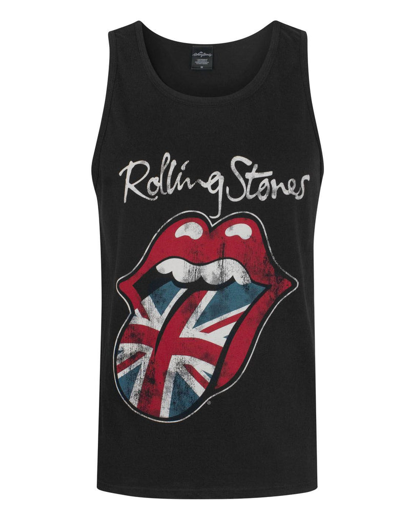 Rolling Stones UK Tongue Men's Vest – Vanilla Underground