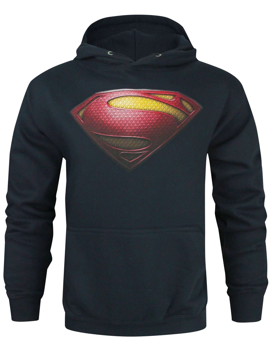 Superman Man Of Steel Logo Men's Hoodie 