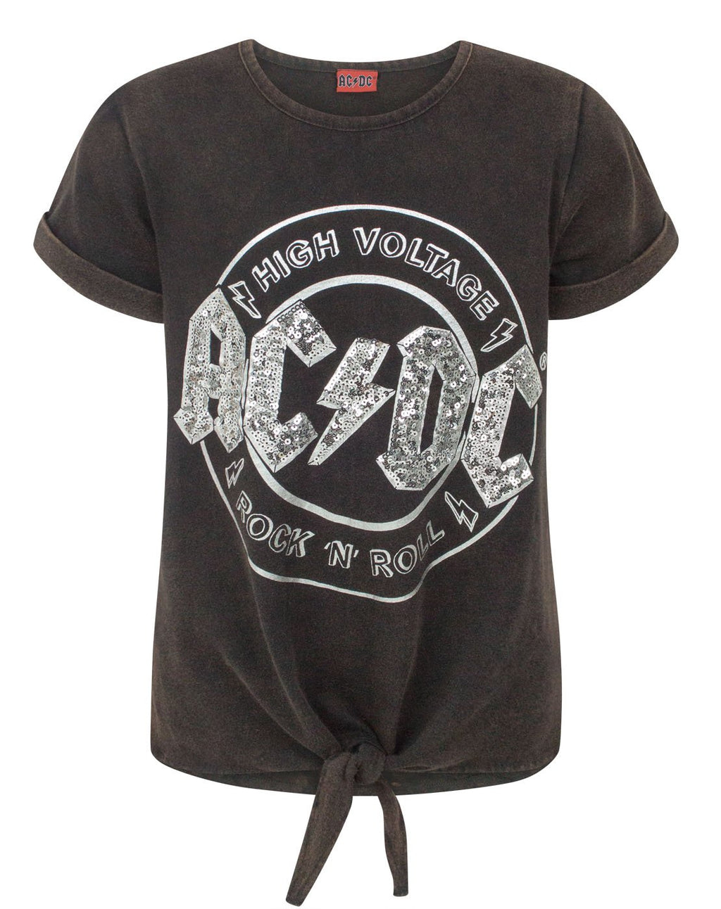 AC/DC 75' High Voltage Tour Men's T-Shirt - Vanilla ...